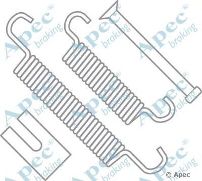 APEC BRAKING kit998 -  Комплектующие, тормозная колодка